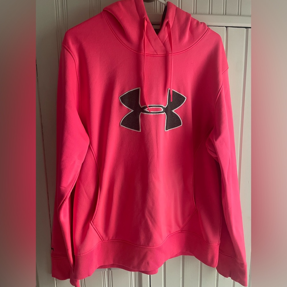 Under Armour Neon Pink Sweatshirt